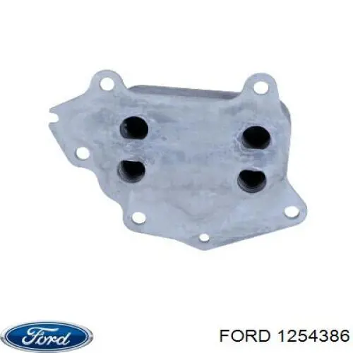 1254386 Ford radiador de aceite, bajo de filtro