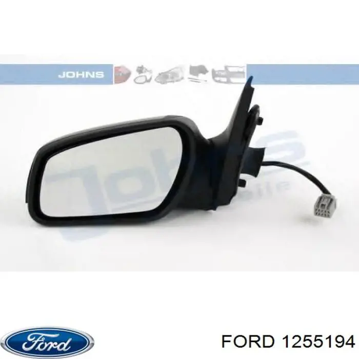 3S7117683HF Ford espejo retrovisor izquierdo