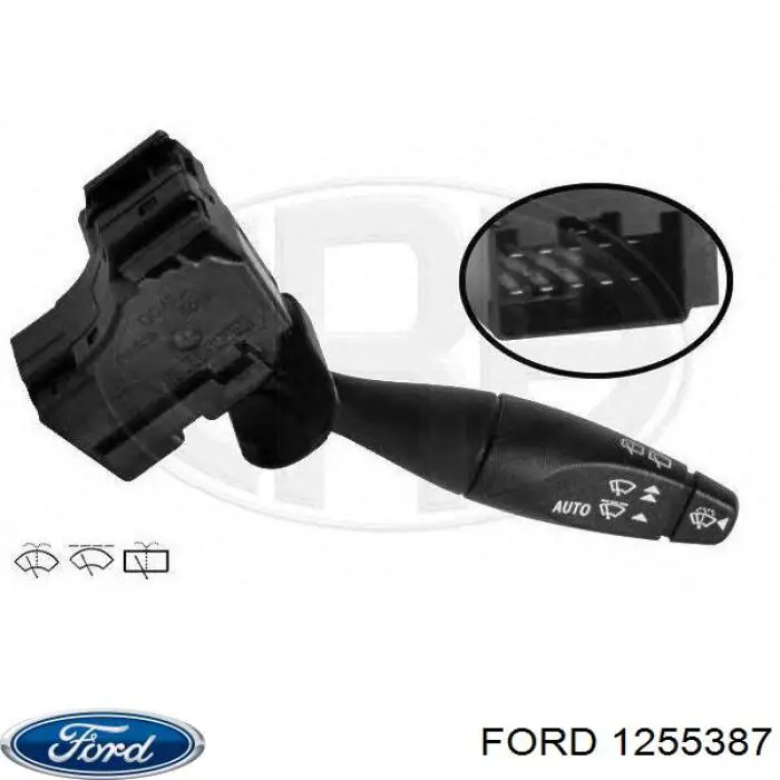 Conmutador derecho de la columna de dirección Ford 1255387 precio, desde 39,20 EUR