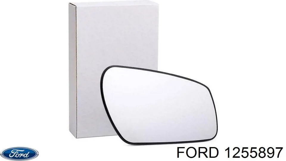 1255897 Ford cristal de espejo retrovisor exterior derecho