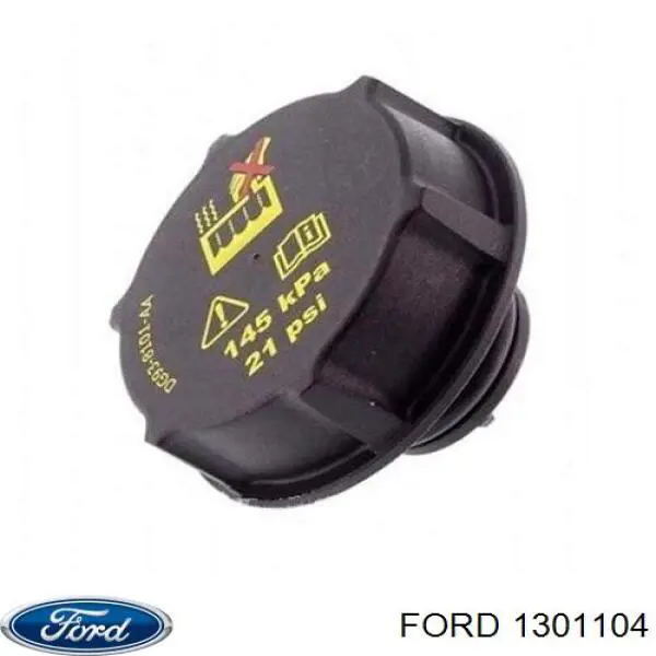 1301104 Ford tapón, depósito de refrigerante