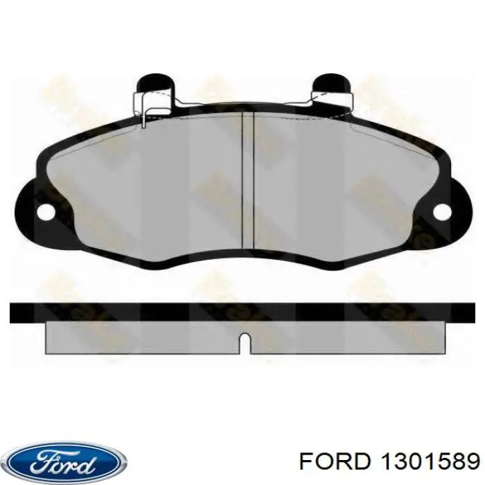 1301589 Ford pastillas de freno delanteras