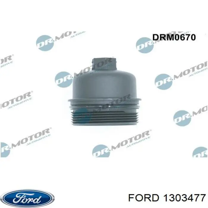 1303477 Ford tapa de filtro de aceite