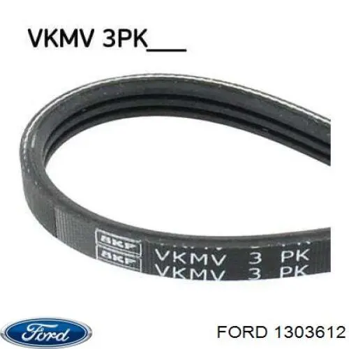 Correa de transmisión trapezoidal Ford 1303612 precio, desde 7,99 EUR