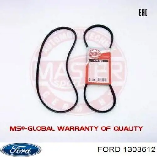 Comprar 1303612 Ford Correa trapezoidal