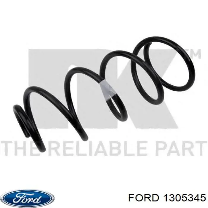 1305345 Ford muelle de suspensión eje delantero