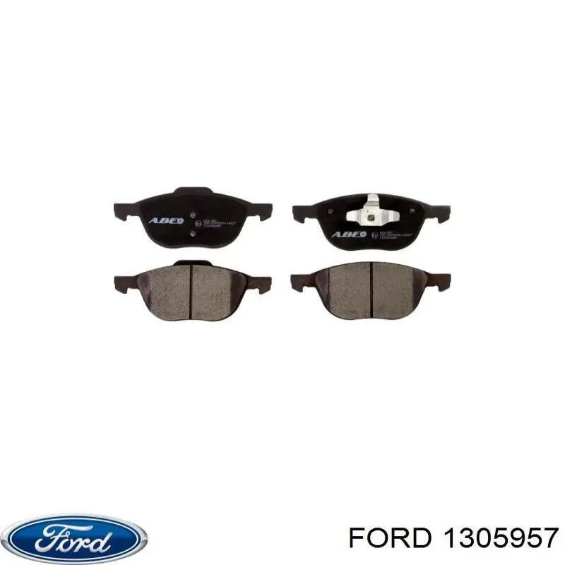 1305957 Ford muelle de suspensión eje delantero