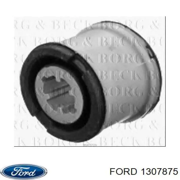 1307875 Ford bloqueo silencioso (almohada De La Viga Delantera (Bastidor Auxiliar))
