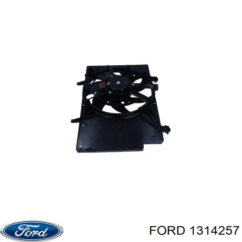 1314256 Ford árbol de transmisión delantero izquierdo