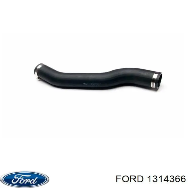 1314366 Ford tubo flexible de aire de sobrealimentación derecho