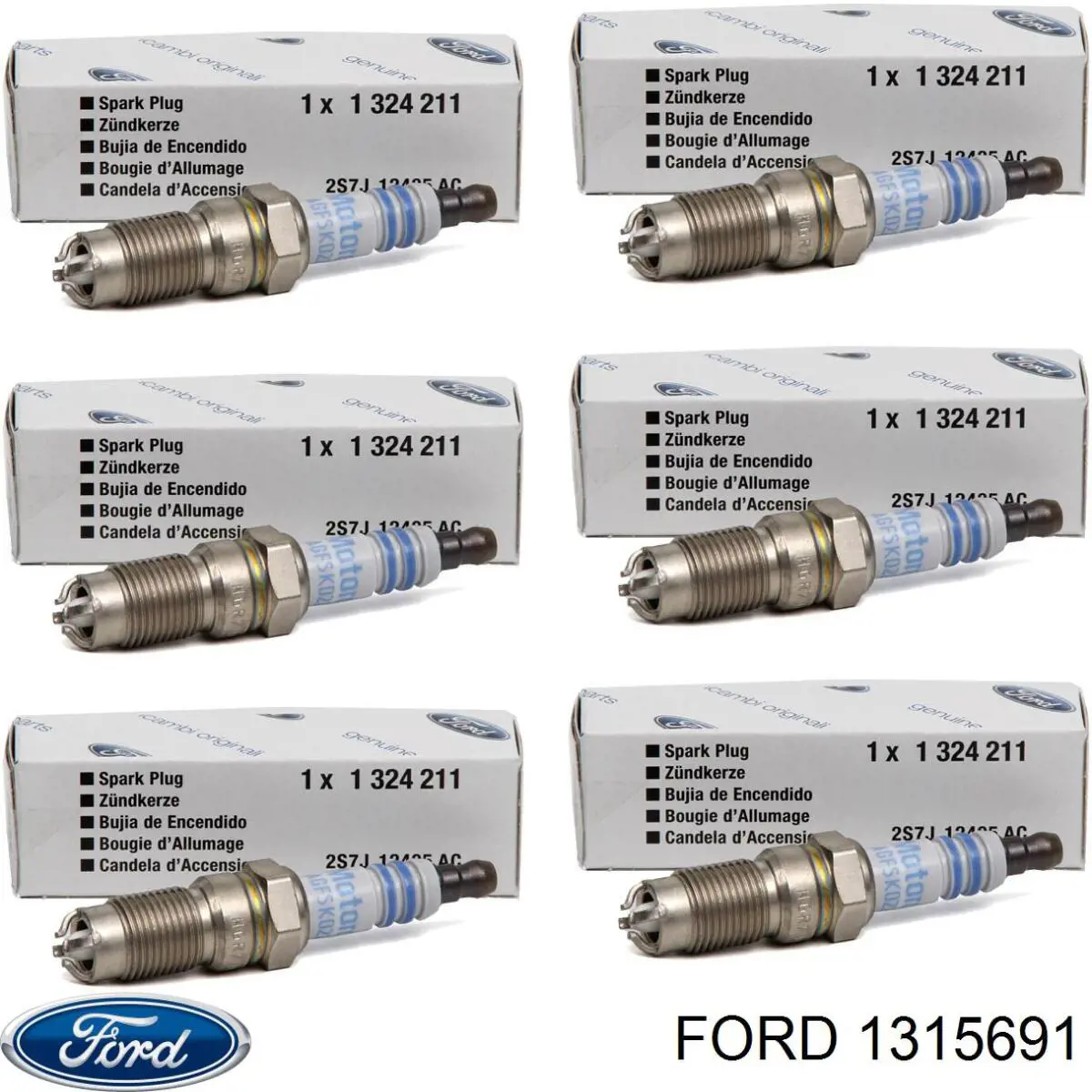 Bujía 1315691 Ford