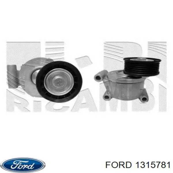 1315781 Ford tensor de correa, correa poli v