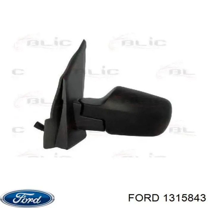 1315843 Ford espejo retrovisor izquierdo