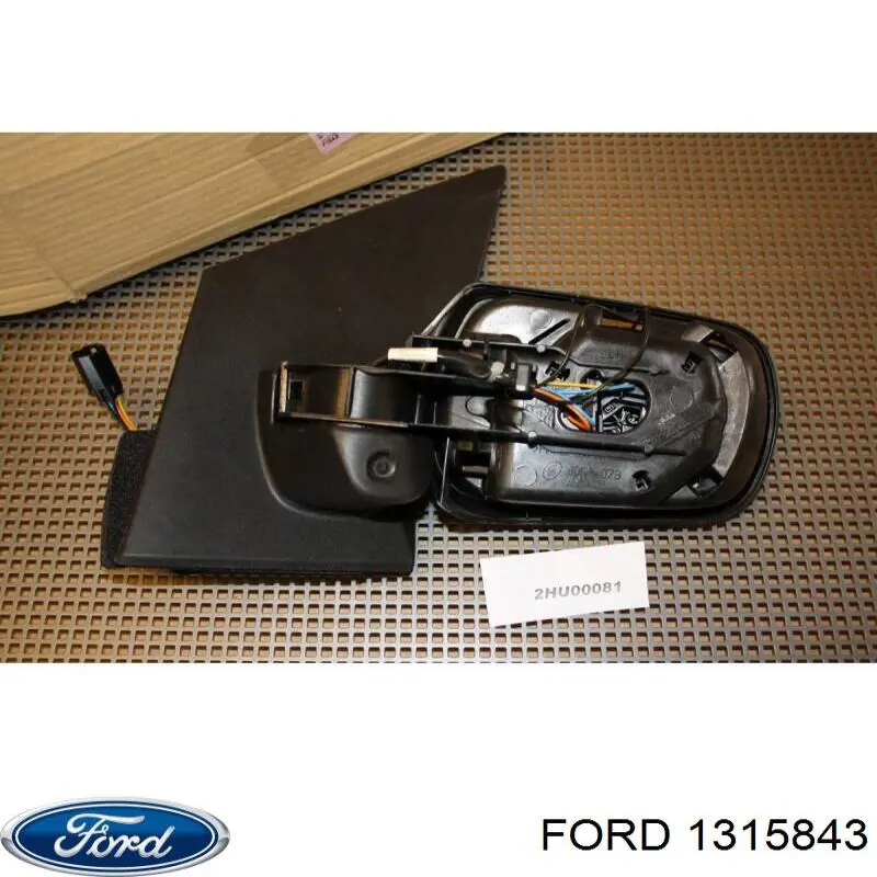 Espejo de retrovisor izquierdo 1315843 Ford