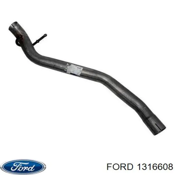 1316608 Ford junta, tubo de escape silenciador