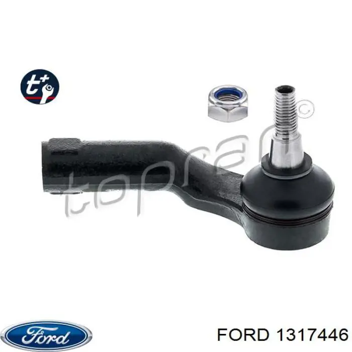 1317446 Ford rótula barra de acoplamiento exterior