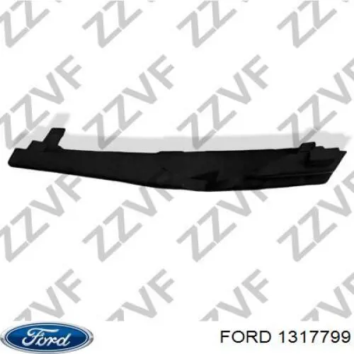 1317799 Ford soporte de parachoques delantero derecho