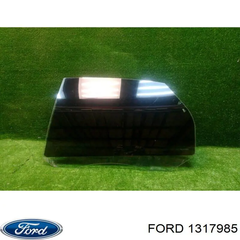 1317985 Ford luna de puerta trasera izquierda
