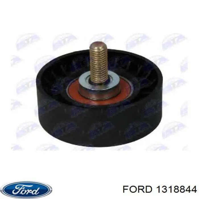 1318844 Ford polea inversión / guía, correa poli v