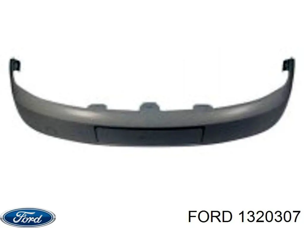 1320307 Ford parachoques delantero, parte superior