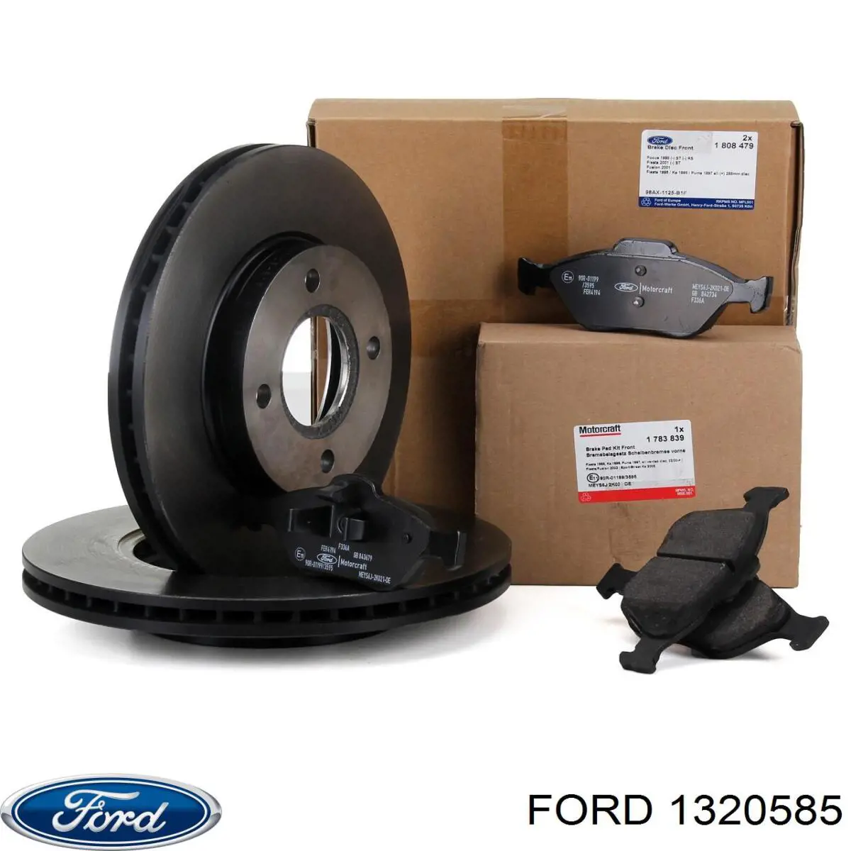 1320585 Ford disco de freno delantero