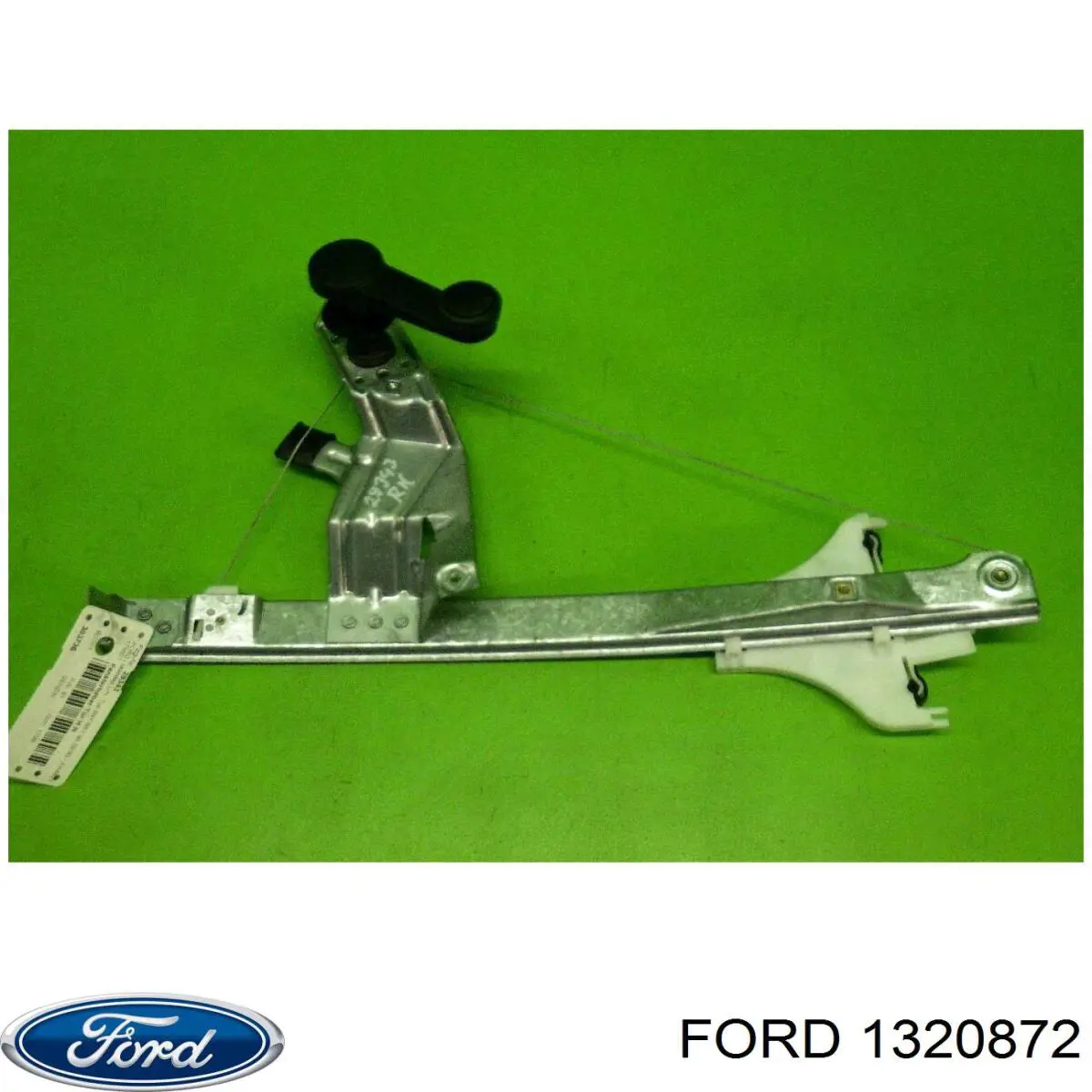 1320872 Ford Mecanismo de elevalunas de la puerta trasera derecha