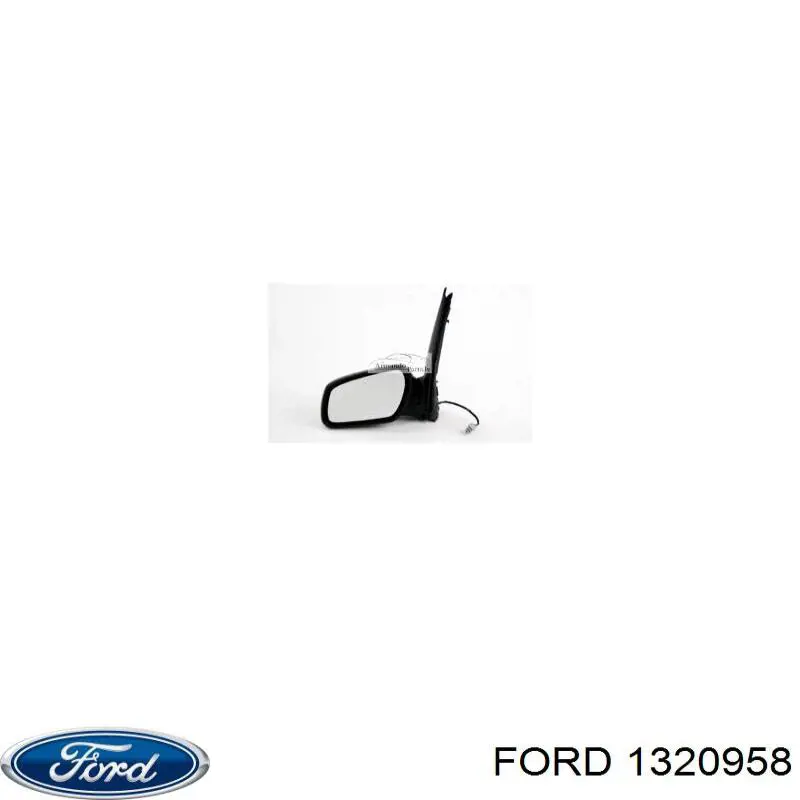 1381868 Ford espejo retrovisor derecho