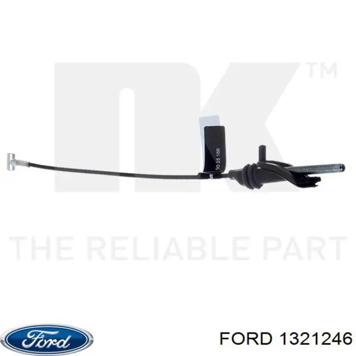 1321246 Ford cable de freno de mano delantero