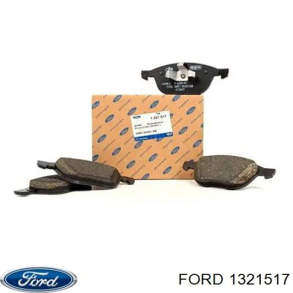 1321517 Ford pastillas de freno delanteras