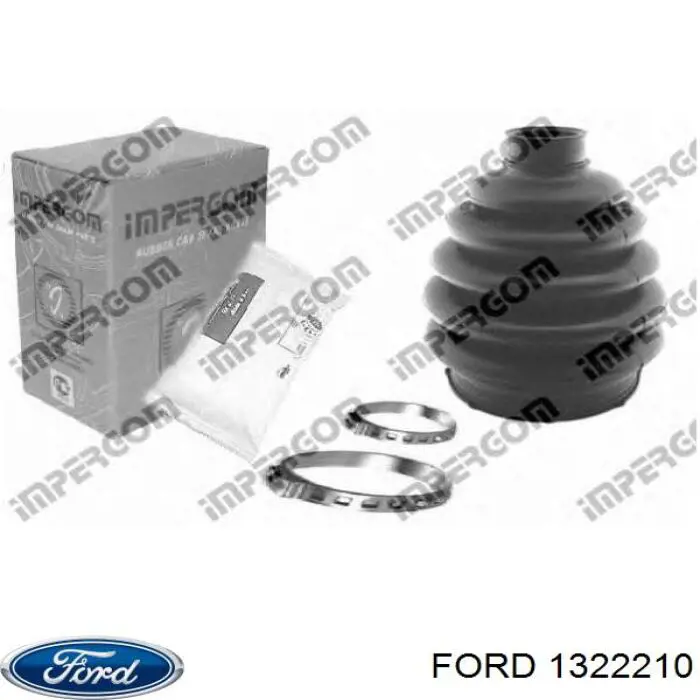 1322210 Ford fuelle, árbol de transmisión delantero interior