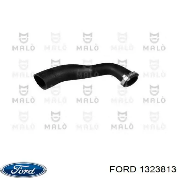 1323813 Ford tubo flexible de aire de sobrealimentación inferior derecho