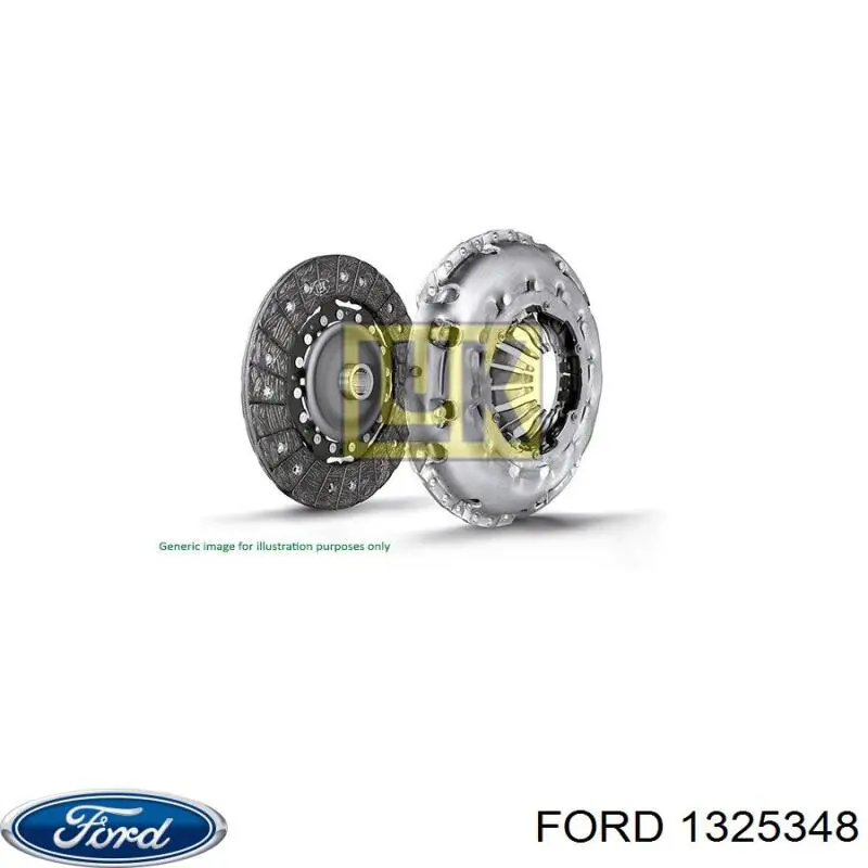 1325348 Ford kit de embrague (3 partes)