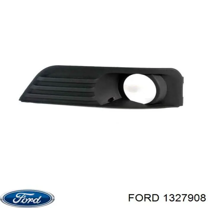 1327908 Ford rejilla de antinieblas delantera derecha