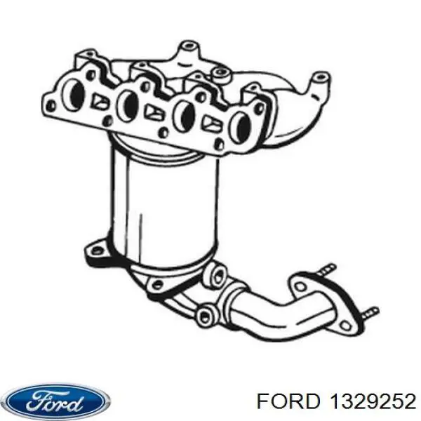 Colector de escape, sistema de escape Ford 1141305 precio, desde 247,67 EUR