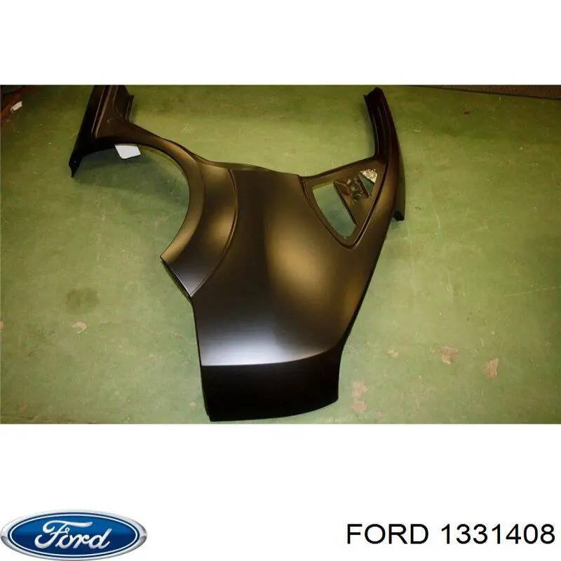 1331408 Ford guardabarros trasero izquierdo