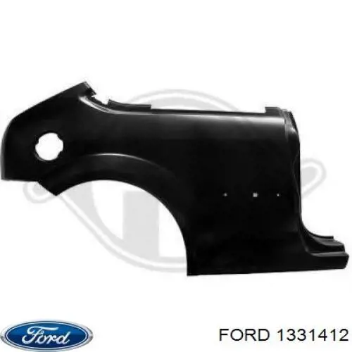 4M51B27850AA Ford guardabarros trasero derecho