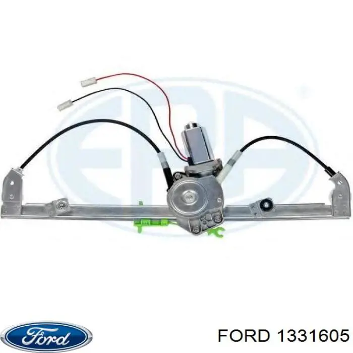 Mecanismo de elevalunas de la puerta trasera derecha 1331605 Ford