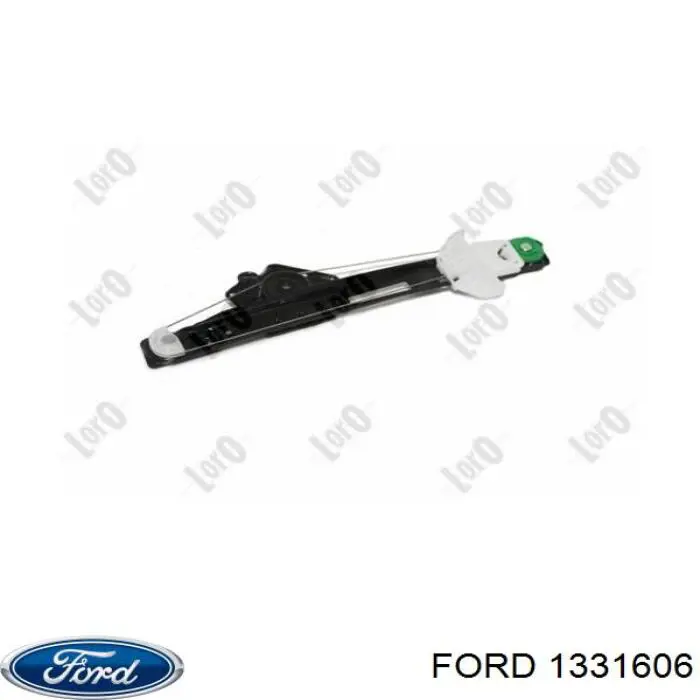 Mecanismo de elevalunas de la puerta trasera izquierda Ford 1331606 precio, desde 42,44 EUR