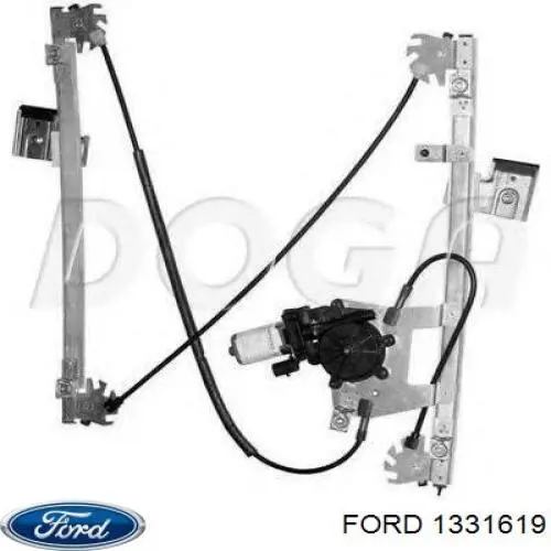 1331619 Ford mecanismo de elevalunas, puerta delantera izquierda