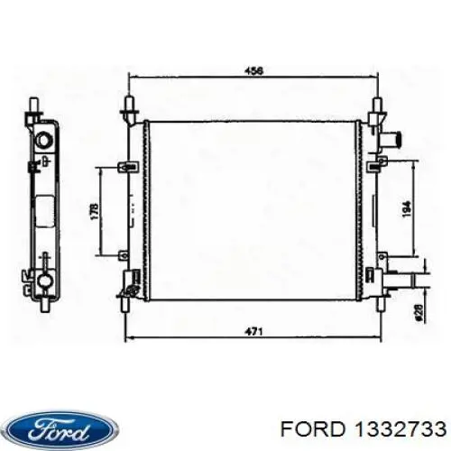 Comprar 1332733 Ford Correa trapezoidal