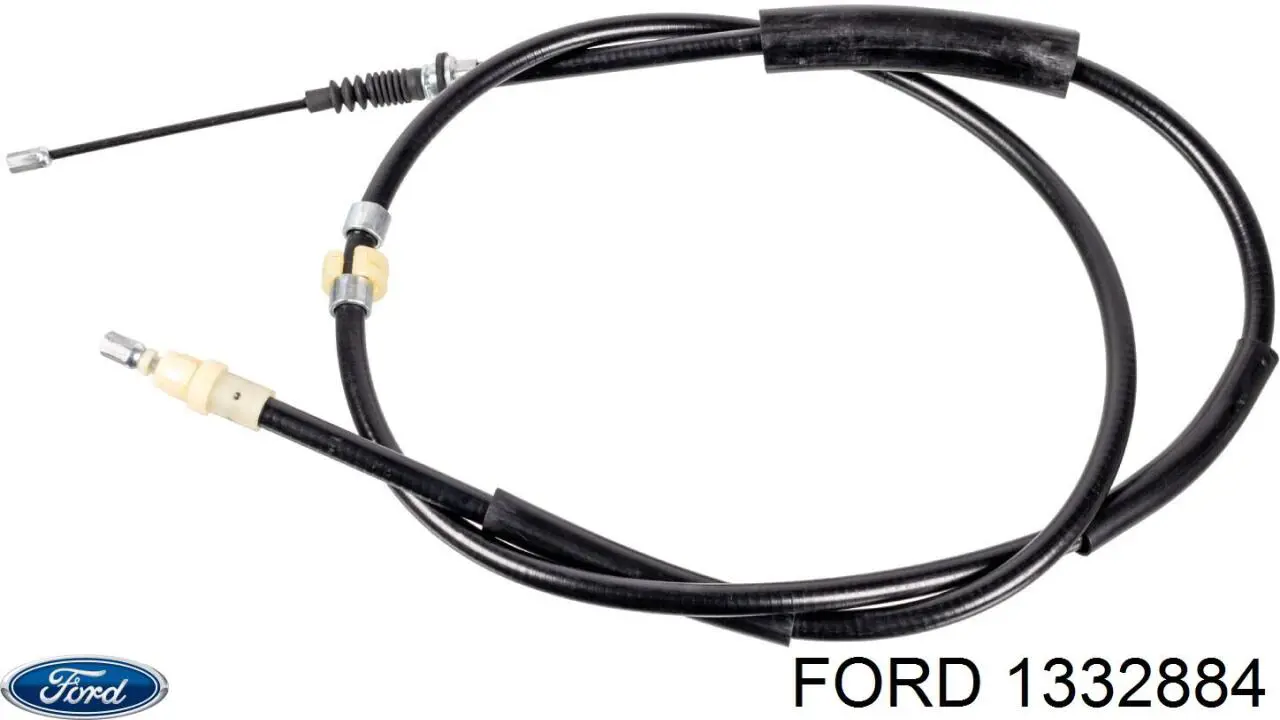 1332884 Ford cable de freno de mano trasero derecho/izquierdo