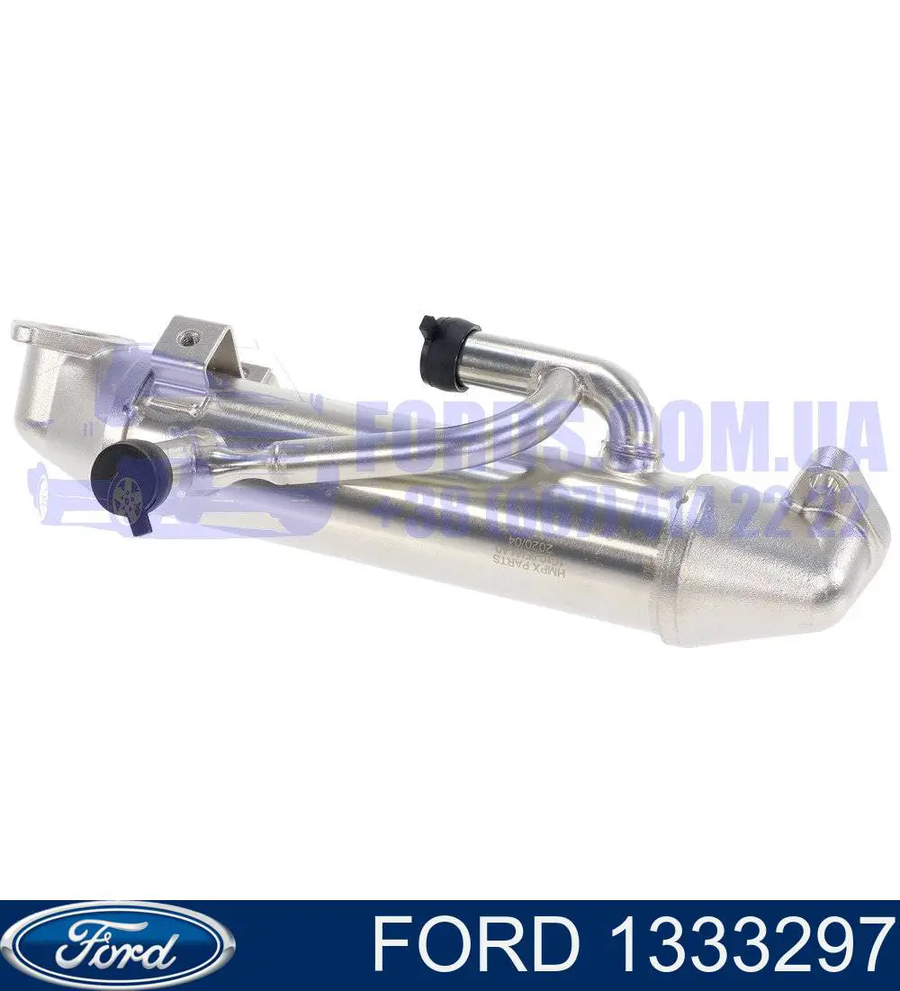 Enfriador EGR de recirculación de gases de escape para Ford Mondeo (B5Y)