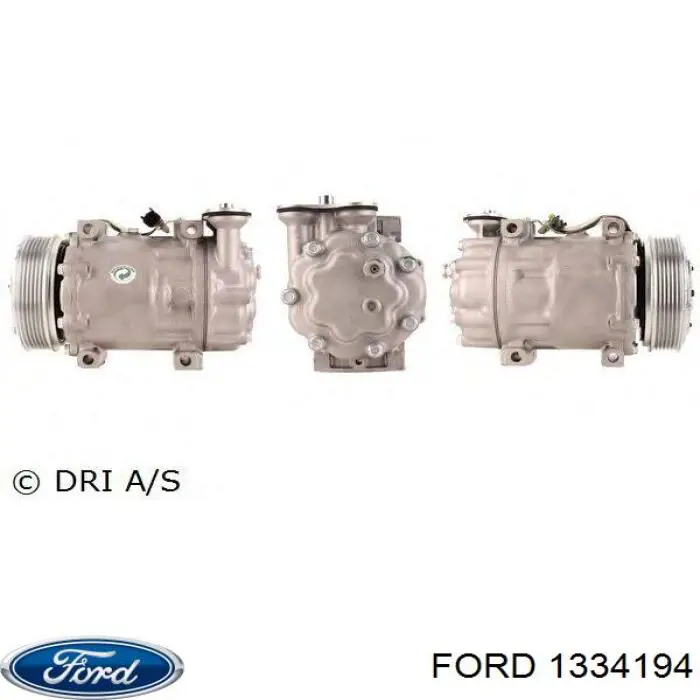 SD7V16-1257 Sanden compresor de aire acondicionado