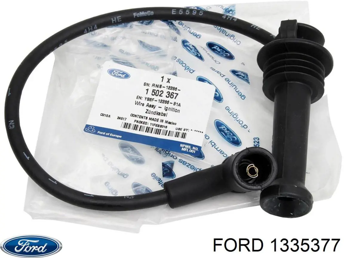 1335377 Ford cables de bujías