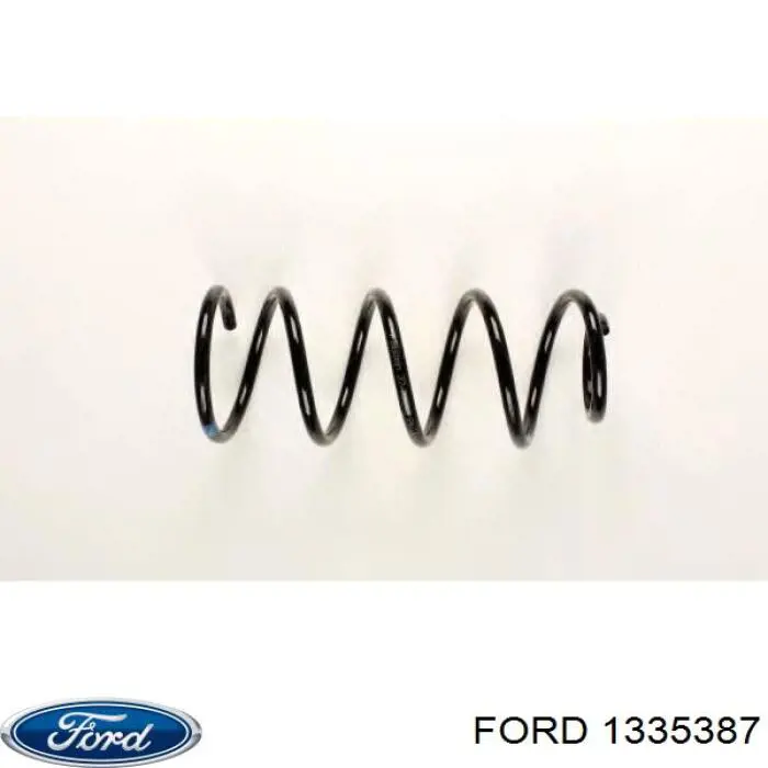 1335387 Ford muelle de suspensión eje delantero