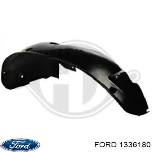 Guardabarros interior, aleta delantera, derecho para Ford Focus (DA)
