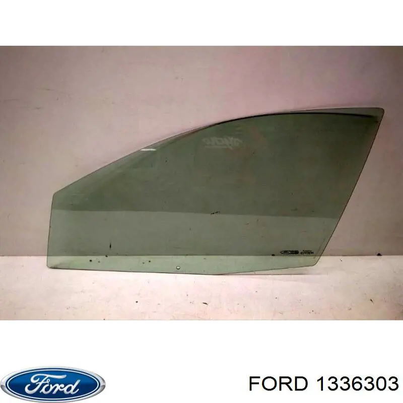 1197837 Ford luna de puerta delantera izquierda