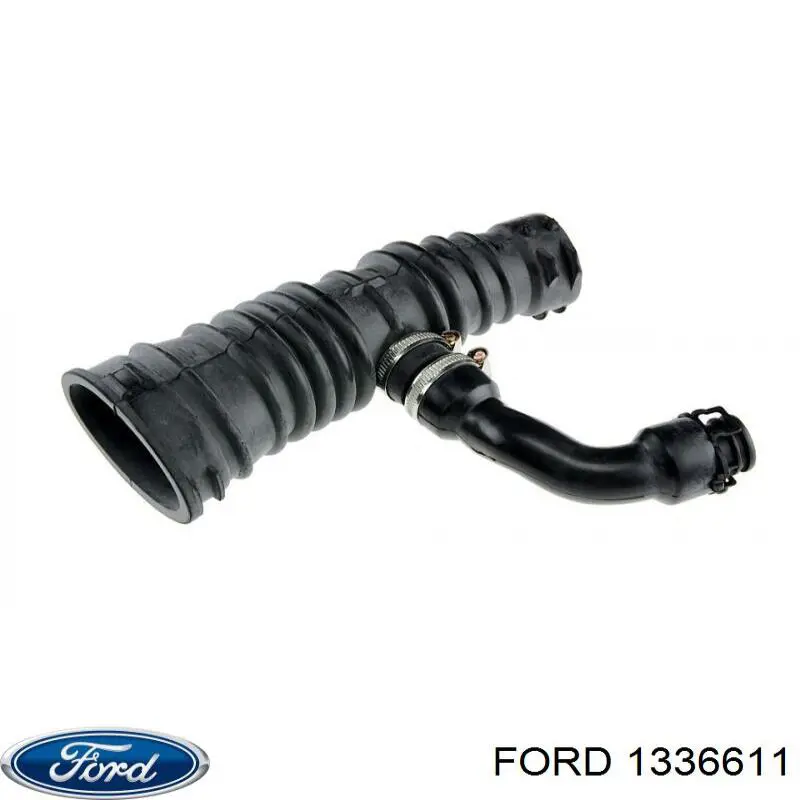 1336611 Ford tubo flexible de aspiración, salida del filtro de aire