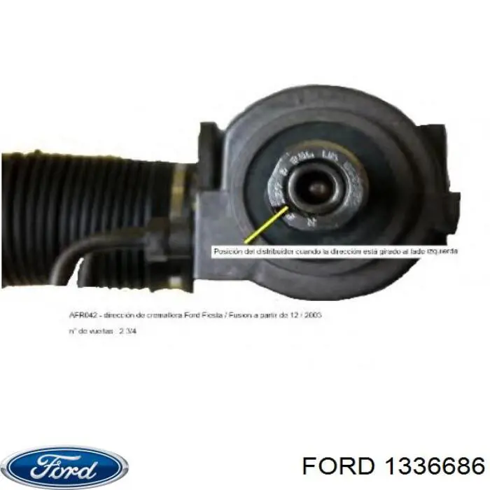FO9207 AGR Cremallera caja de direccion