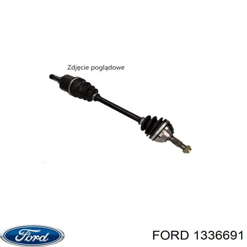 1336691 Ford soporte de radiador completo
